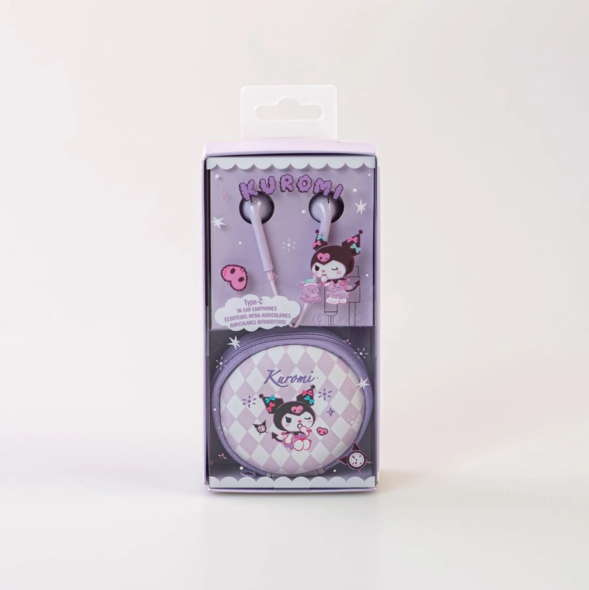 Auricolari Type C Kuromi - Sanrio