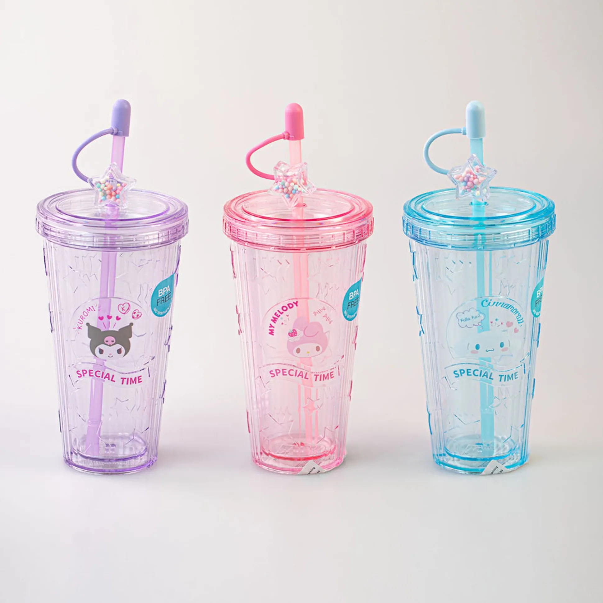 Borraccia Con Cannuccia - Sanrio (1 Pz)