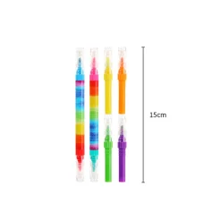 Evidenziatore Fluorescente A Doppia Punta