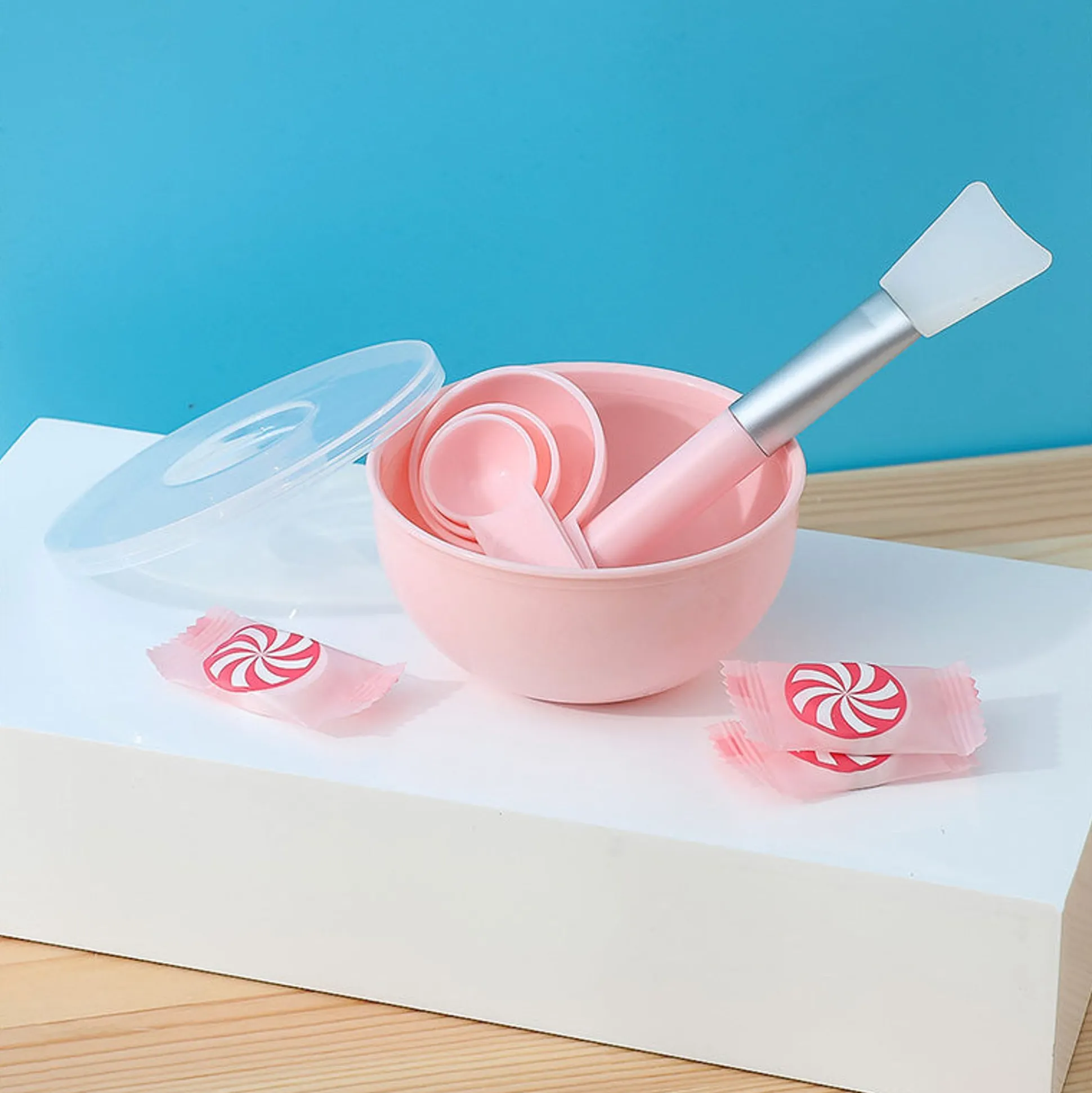 Kit Per Maschere Viso Celeste