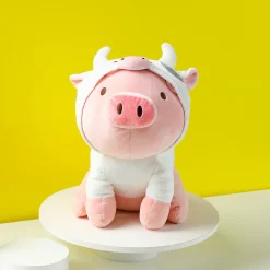 Maialino Vestito Da Mucca