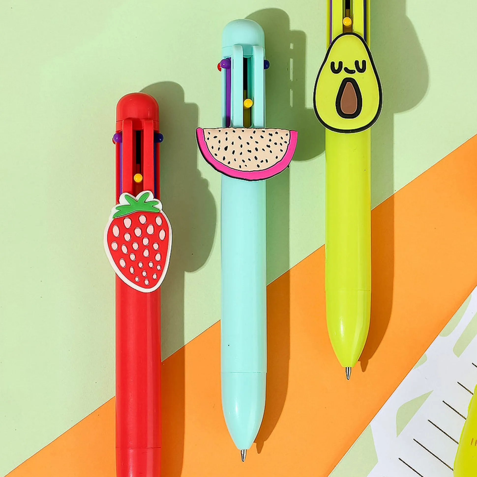 Penna 6 Colori - Fruit Series (1Pz)