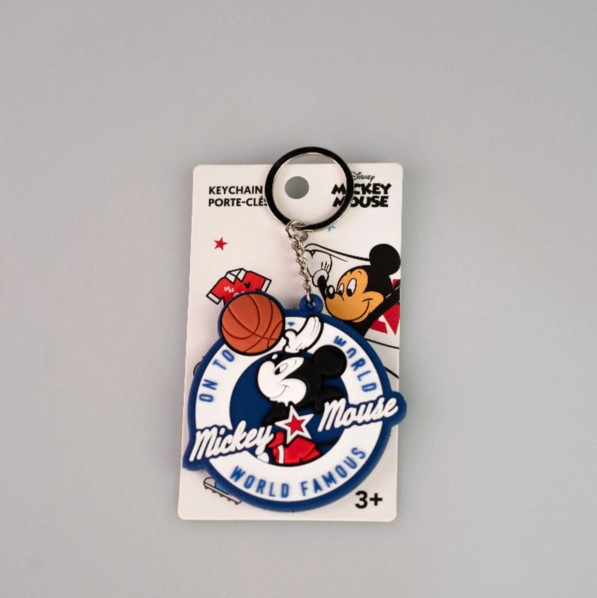 Portachiavi Mickey Mouse Con Specchio - (1Pz)