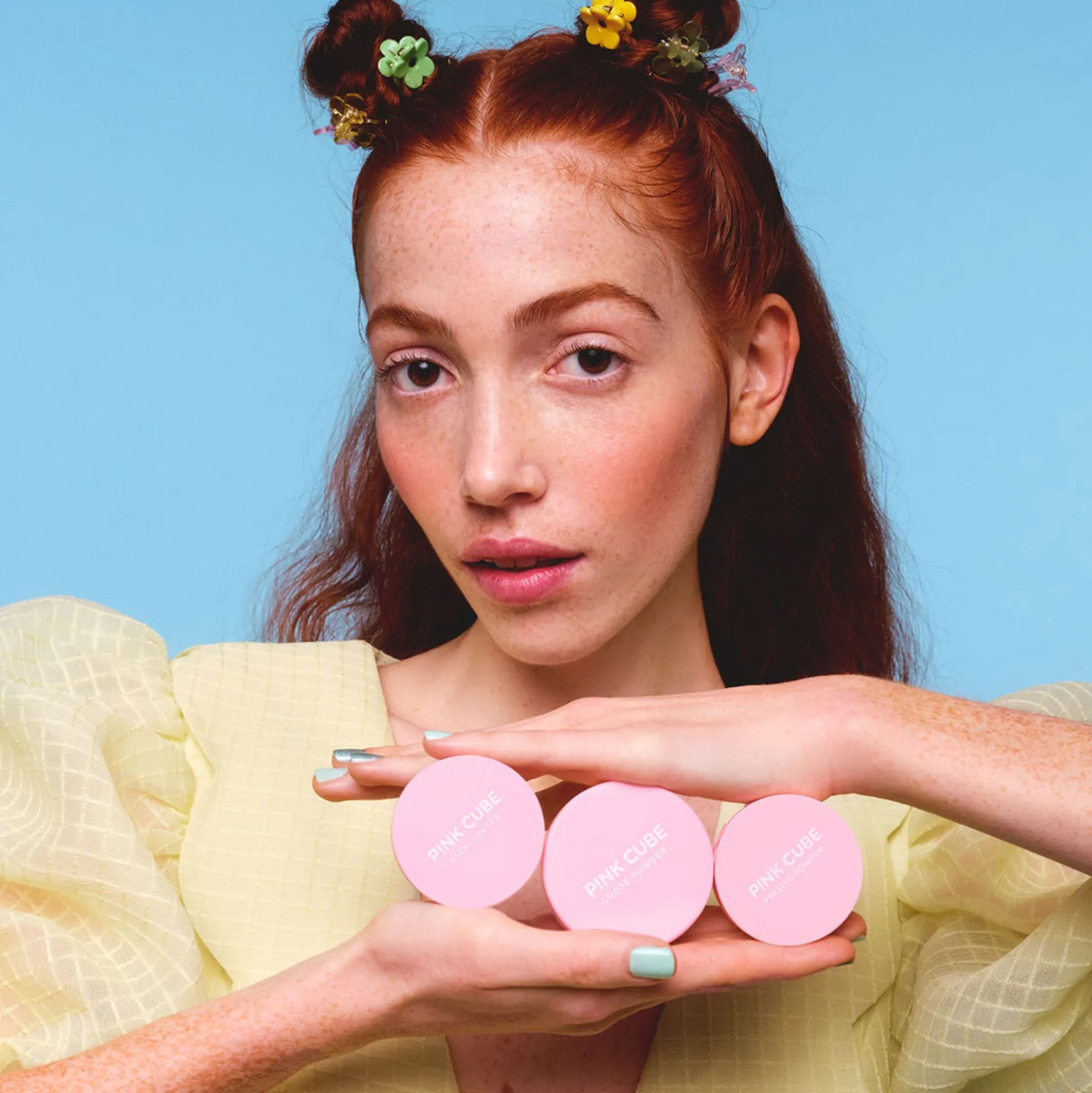 Pressed Powder - Pink Cube (03 True Beige)