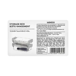 Scatola Portaoggetti A Due Strati - Piccola