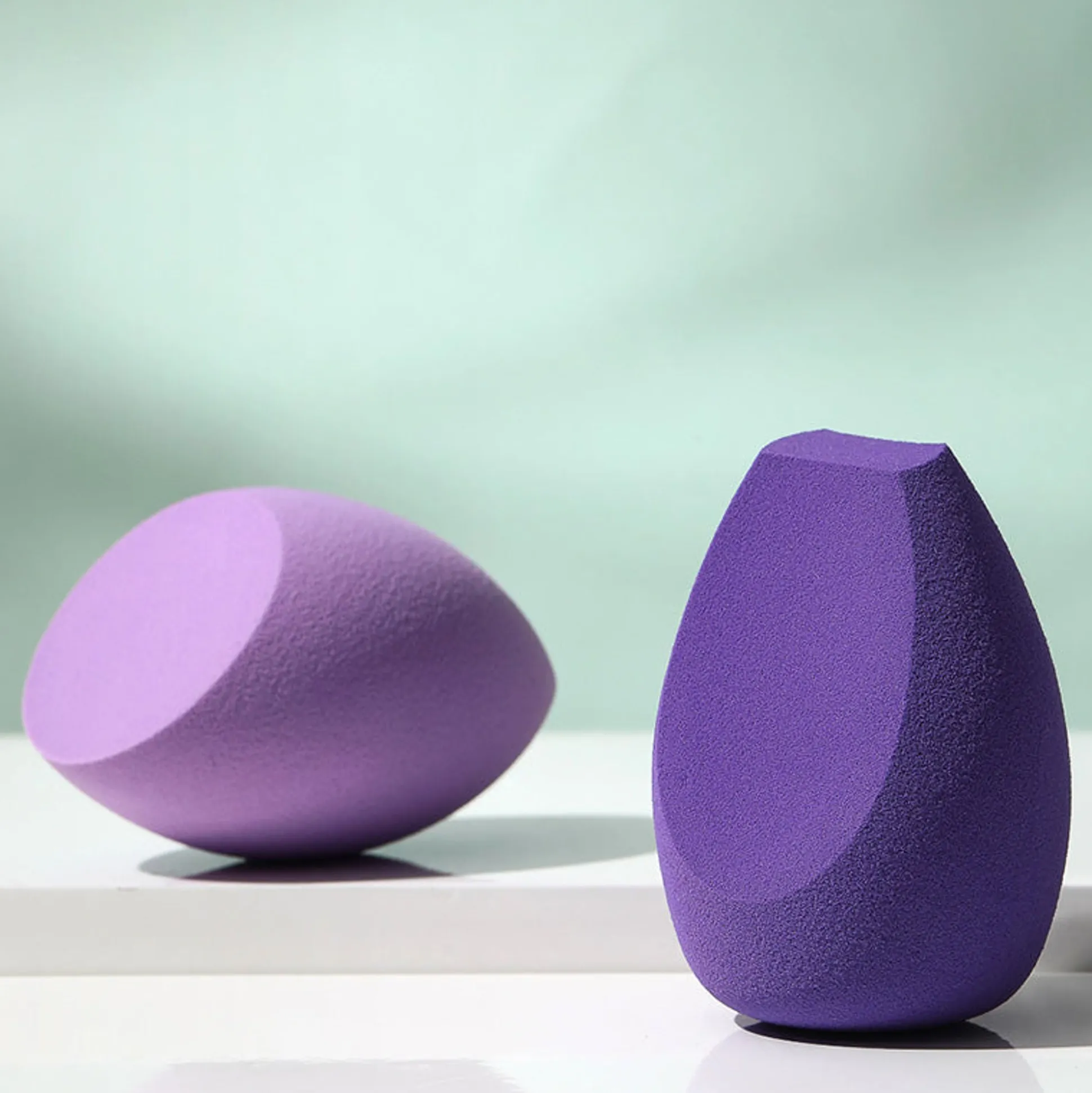 Set Di Spugnette Make Up Oliva E Tripla Inclinazione