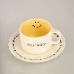 Tazza E Piattino - Collezione Smiley World (200Ml)